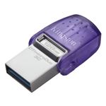 KINGSTON - FLASH DRIVE "MicroDuo" USB3.2+USB-C 128GB Kingston DTDUO3CG3/128GB Read: 200MB/s(DTDUO3CG3/128GB)